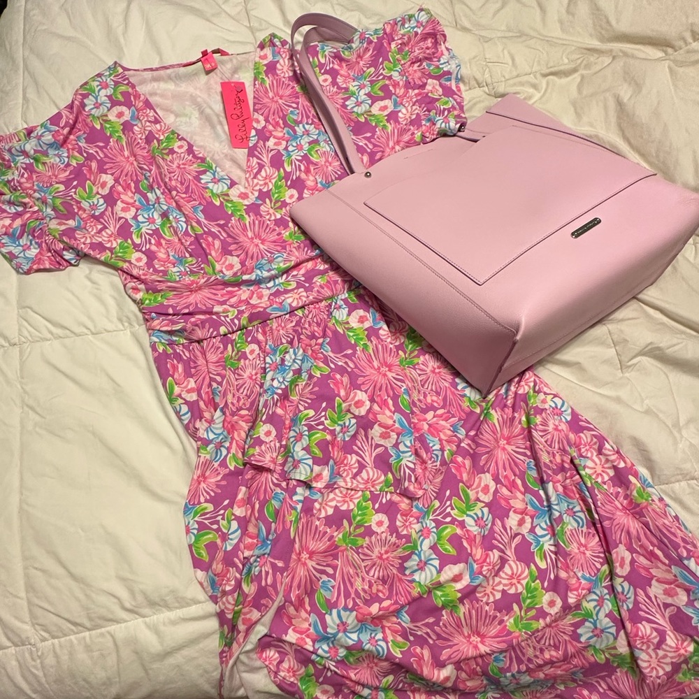 NWT HTF Lilly Pulitzer Anchorage Midi Dress XL